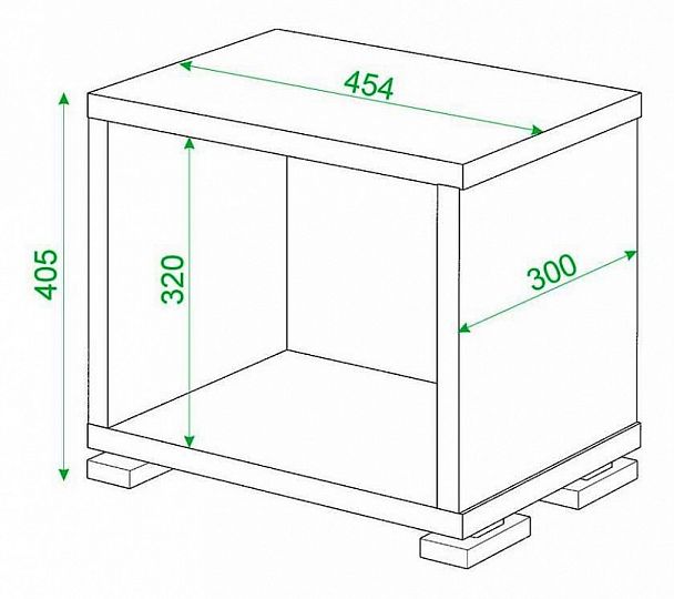 Стеллаж Домино СБ-15/1 Венге/Карамель - Вид 3