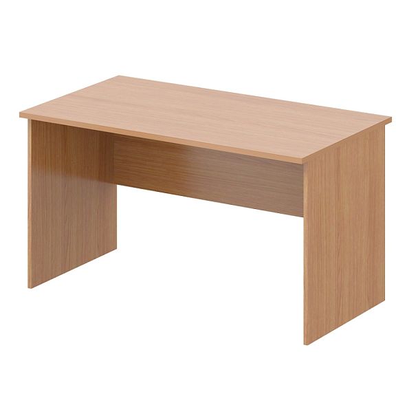 Стол "Компьютерные столы"  ПК-АРМ-СТР135Х75ТМ1-В2-24 ольха шагрень - Вид 1