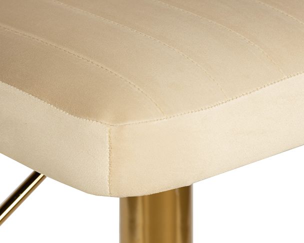 Стул барный DOBRIN CHARLY GOLD (бежевый велюр (MJ9-10)) - Вид 8