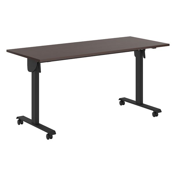 Стол складной CST 1565 Венге Магия/Черный 1550х650х750 IMAGO MOBILE LITE - Вид 1