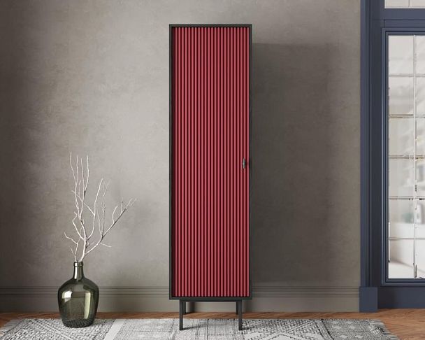 Шкаф c одной дверкой Emerson арт EM101/red/L - Вид 4