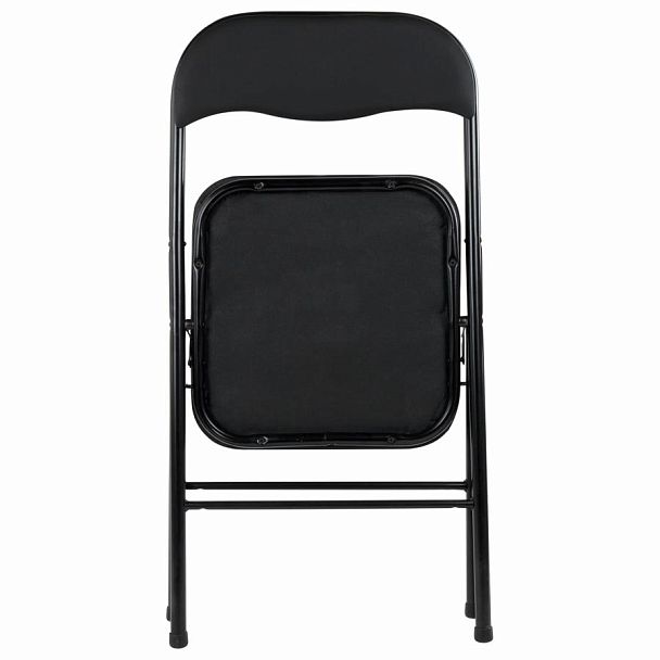 Стулья складные BRABIX "Golf CF-007", КОМПЛЕКТ 4шт., черный каркас, кожзам черный, 533032 - Вид 11