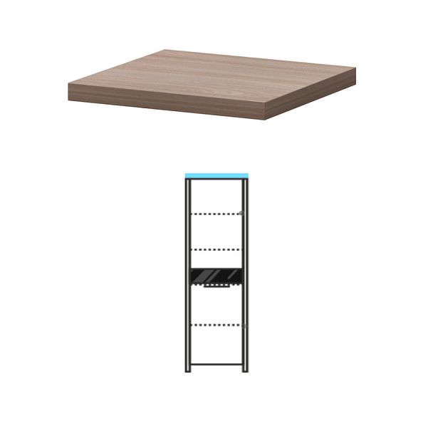 Топ КТ-70.38 Темный шимо 468x441x38 Акцент - Вид 1