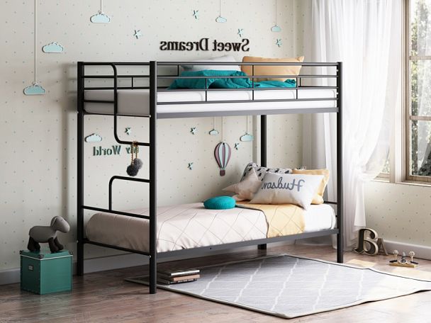 Двухъярусная кровать "Севилья-4" черный - Вид 1