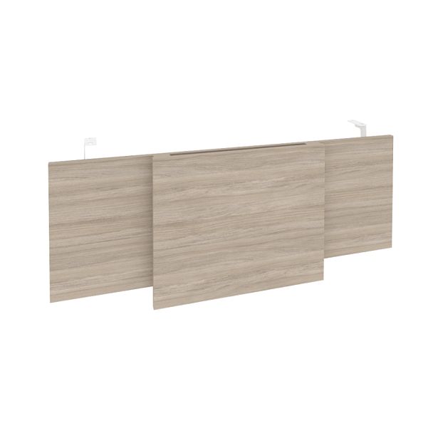 Onix Direct Царга стола руководителя O.M-CSR-3 Дуб аттик/Белый металл 1140*450*54 - Вид 1