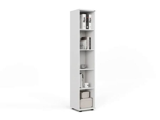 ЛАЙТ / LIGHT RLG026-35x35 Узкий стеллаж 35x35x183 Белый - Вид 3
