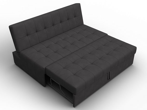 Диван прямой Лига-107 (160) Замша коричневый - Вид 7