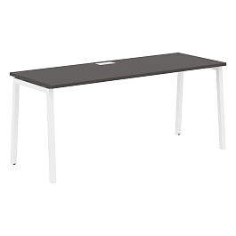 Стол прямой ELST 1767 Мокко/Белый 1760х670х750 EDIS - Фото предпросмотра