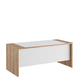 Стол письменный Foil 180x80x75 дуб крафт золотой - Фото предпросмотра