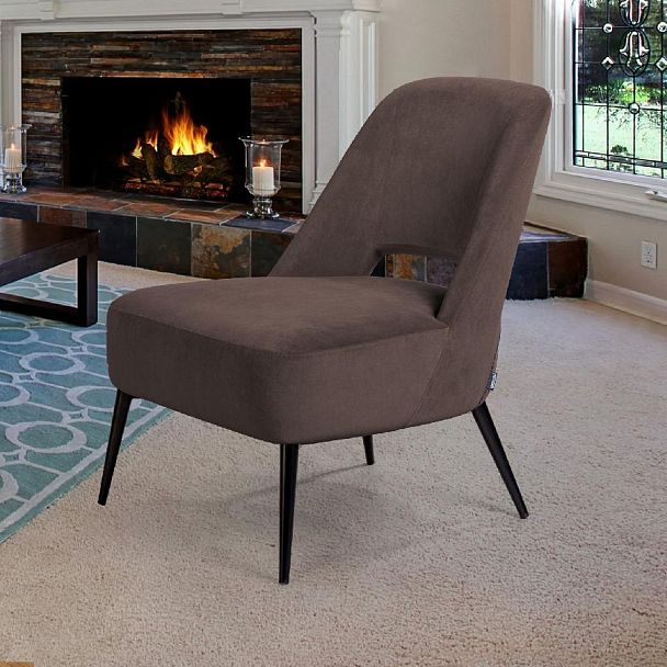 Кресло Dante, бархат антрацит 14 - Вид 5