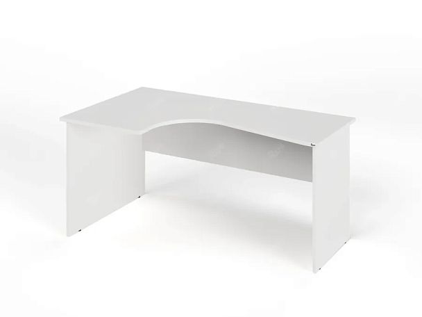 ЛАЙТ / LIGHT RLG005-16x11L Угловой стол 160x110x75 Белый - Вид 1