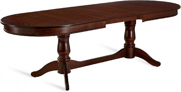 Стол деревянный раздвижной Барэнт 200(270)х100х76 Античный орех - Вид 4