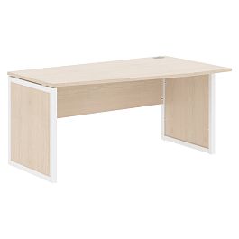 Стол эргономичный XQPCT 169(R) Бук Тиара/Белый 1600х900х750 XTEN-QP - Фото предпросмотра
