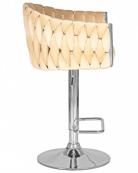 Стул барный DOBRIN MARCEL (бежевый велюр (MJ9-10)) - Вид 4
