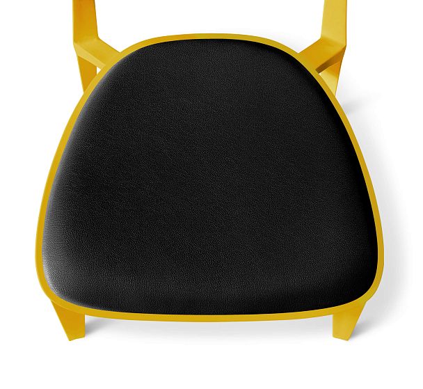 Стул Sheffilton SHT-S108-CN1 желтый ral1021/черный - Вид 4