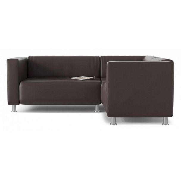 Диван Клепан коричневый - Вид 2