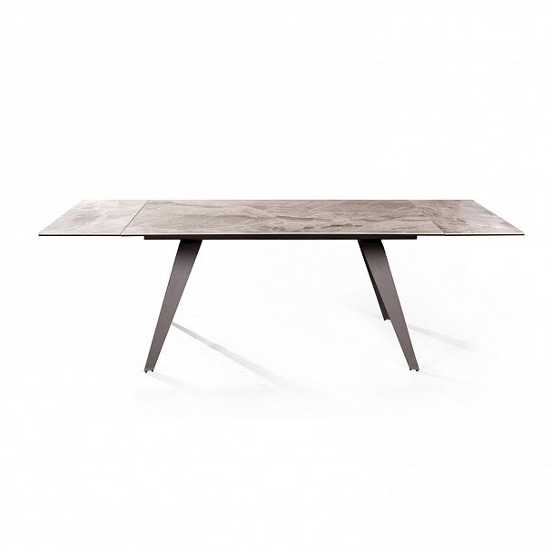 Стол раскладной Grant (160+80), мрамор испанская керамика светлый - Вид 6