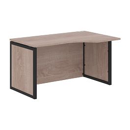 Стол эргономичный XQPCET 149H(R) Дуб Сонома/Антрацит 1400х900х750 XTEN-QP - Фото предпросмотра