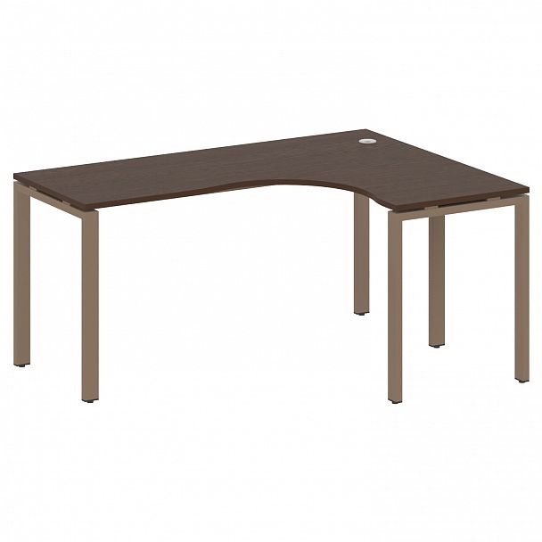 Стол "Metal System" БП.СА-4 венге/мокко - Вид 1