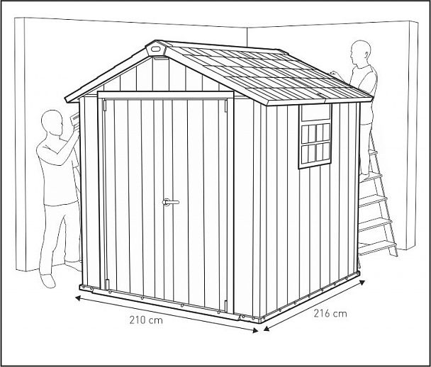 Сарай "Oakland 757" - Вид 14