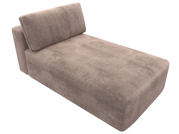 Модуль канапе Лига-060 НПБ Велюр бежевый - Вид 6