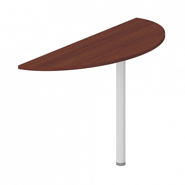 Брифинг приставка "Логистика" ПК-ЛОГ-ПР123Х41БР/Т/25-В1-34 миланский орех темный - Вид 1