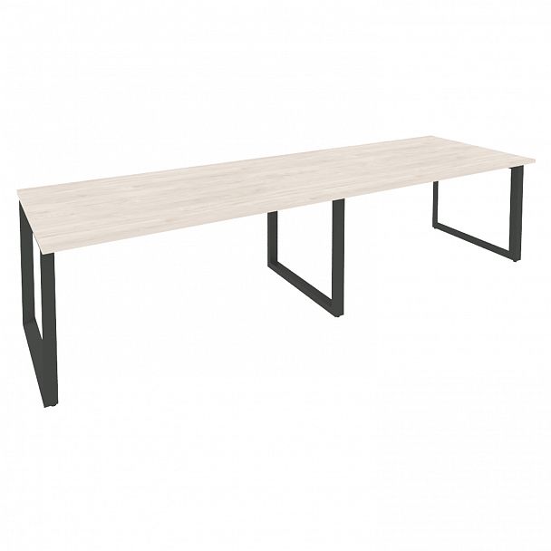 Стол переговорный "Onix" O.MO-PRG-2.4 денвер светлый/антрацит - Вид 1