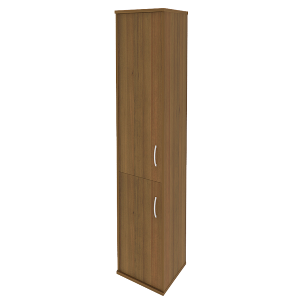 Riva Шкаф высокий узкий левый А.СУ-1.3 (L) Орех 404*365*1980 - Вид 1