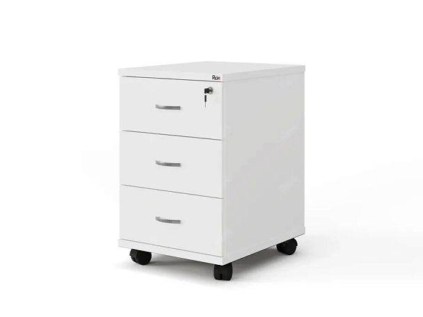 ЛАЙТ / LIGHT RLG019-40x50 Выкатная тумба 50x40x63 Белый - Вид 1