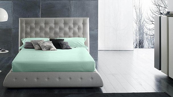 Простыня на резинке (90x200x25 см) Satin Luxe - Вид 1