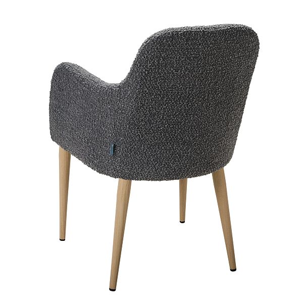 Стул Olaf темно-серый/нат.дуб - Вид 3