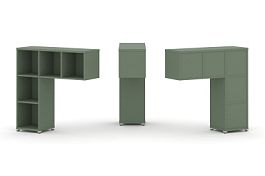 Concept Надставка низкая CN.ONN-001 Кобо/Металл Белый 1099*365*1130 - Фото предпросмотра