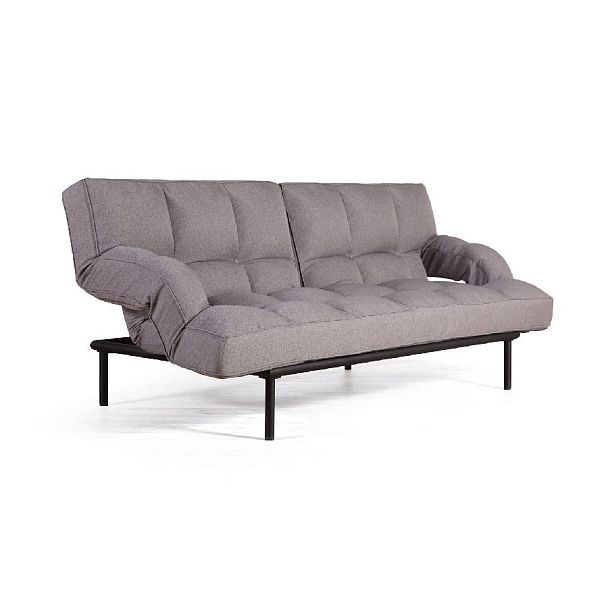 Диван-кровать трехместный Best, рогожка серый - Вид 1