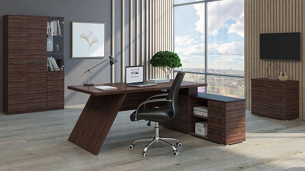 Брифинг-приставка Irvin 80x130x78 дезира тёмная - Вид 4