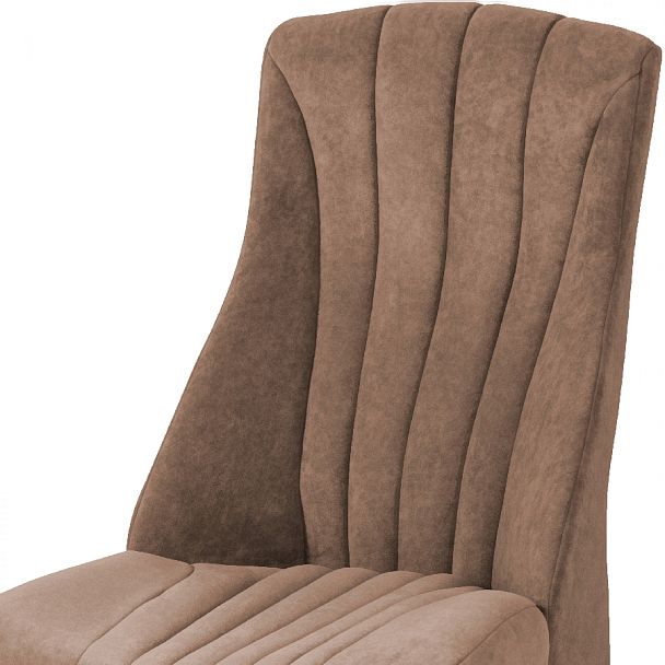 Комплект деревянных мягких стульев Мэриот Темный орех/Латте велюр, 4 шт. - Вид 6