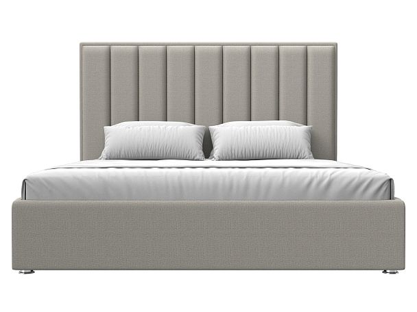 Кровать интерьерная Афродита 180 Рогожка бежевый - Вид 2