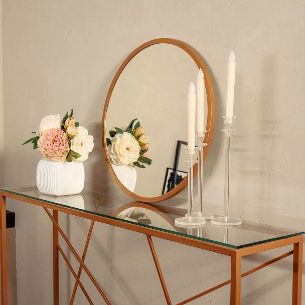 Зеркало Скандика, золото - Вид 4