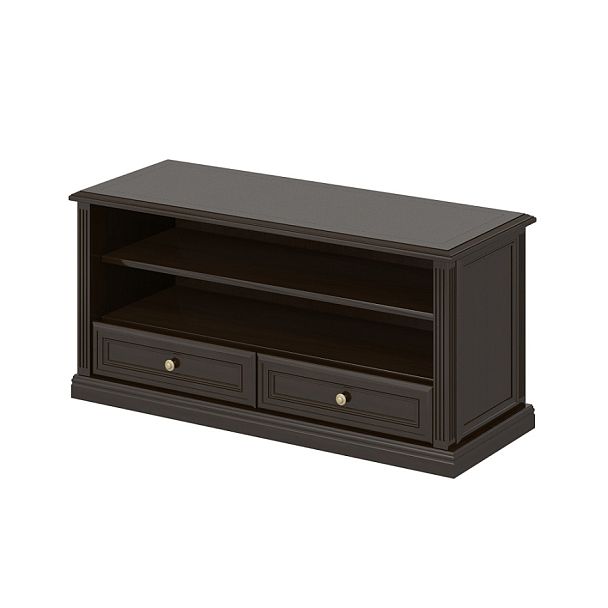 Тумба под ТВ "Версаль"  ПК-ВР-ТМТВ140Х44-В1-974 темный орех - Вид 1