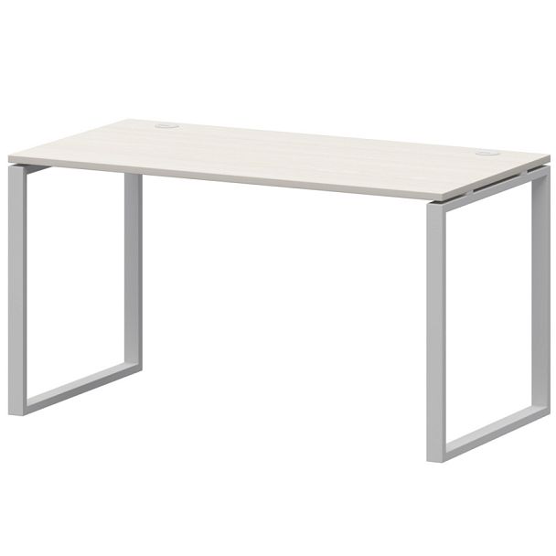 Стол на металлокаркасе АМ.О-002.60 Ясень шимо/Белый 1200x600x760 Арго-М - Вид 1