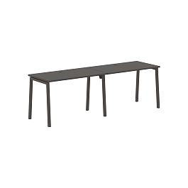 Стол 2-х местный ELWST 2367 Мокко/Мокко 2326х670х750 EDIS - Фото предпросмотра