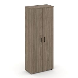 Стайл Проджект Шкаф высокий широкий SN.STS.E-108 Вяз Благородный/Черный Ручки 796*400*1982 - Фото предпросмотра