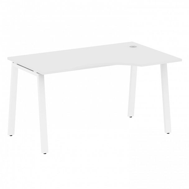 Стол "Metal System" БА.СА-2 белый - Вид 1