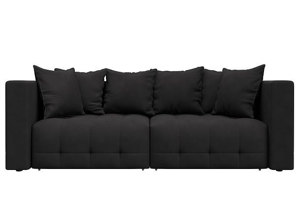 Диван прямой Лига-052 НПБ Замша коричневый - Вид 2