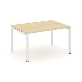 Стайл Проджект Стол переговорный SN-5P.SPRG-001.3 Акация Лорка/Металл Белый 980*980*750 - Фото предпросмотра