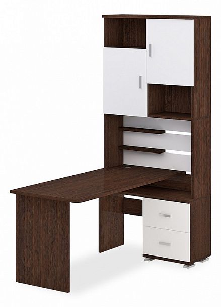 Стол компьютерный Домино СР-720/160 Белый/Венге правый - Вид 1