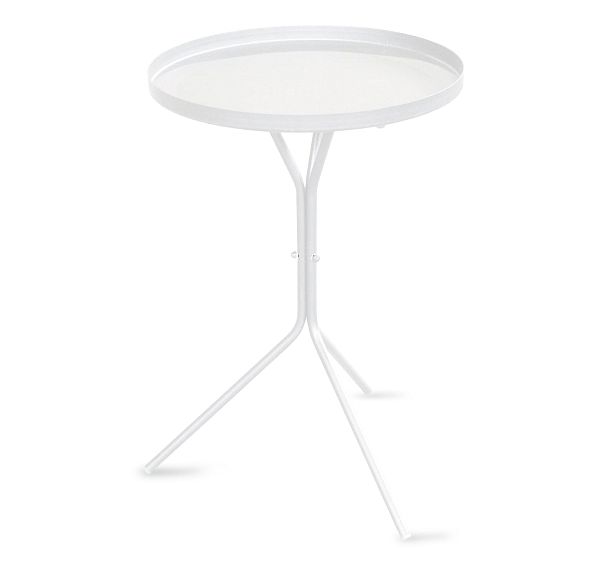 Столик журнальный Sheffilton SHT-CT11 белый муар - Вид 3