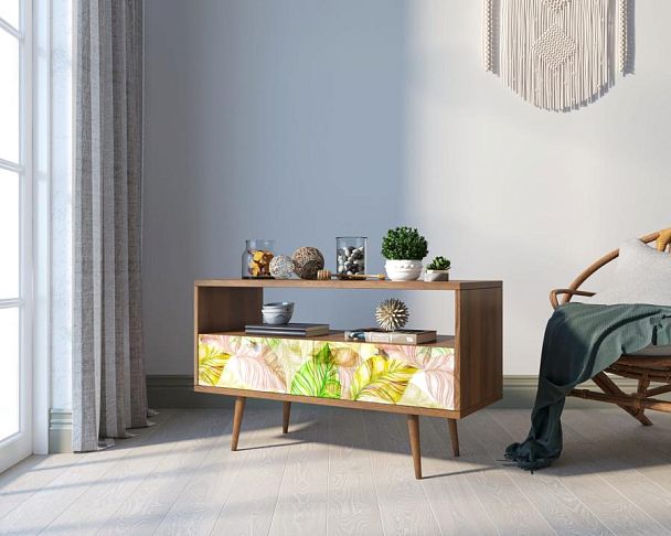 Консоль Berber с двумя ящиками принт 29 арт BB22/Print_29 - Вид 3