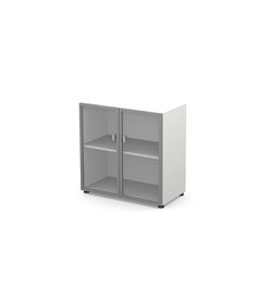 EUROPE/ЕВРОПА RE124-79х42 Шкаф 2 уровня, З/С ЛДСП 798x420x800 Белый - Фото предпросмотра