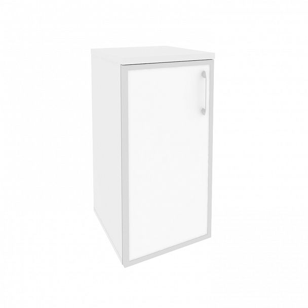 Шкаф "Onix" O.SU-3.2 R white/black белый - Вид 2