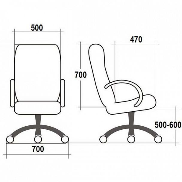 Кресло "Болеро" хром - Вид 4